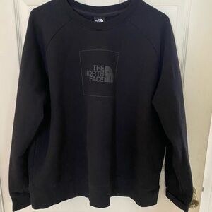 The North Face Sweatshirt Black - Crewneck size 2XL